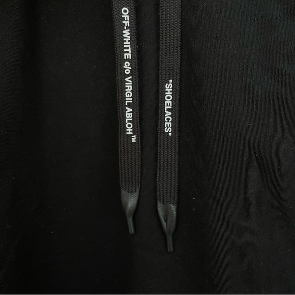 🔥🔥🔥 Off-White Marker Over Hoodie Black L 🔥🔥🔥 NWT - Picture 5 of 16